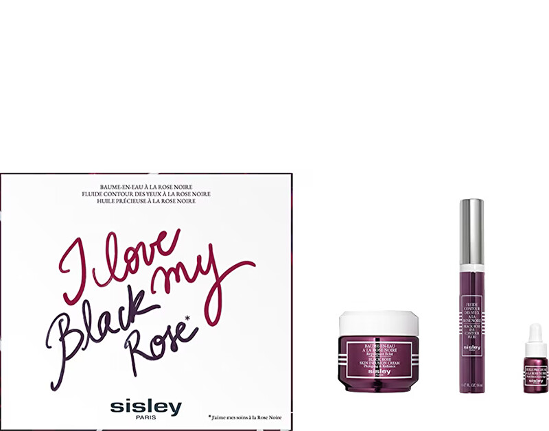 Sisley Black Rose Skin Infusion Cream 50 ml + Black Rose Eye Contour Fluid 14 ml + Black Rose Precious Face 50ml NIŠINIAI Moterims