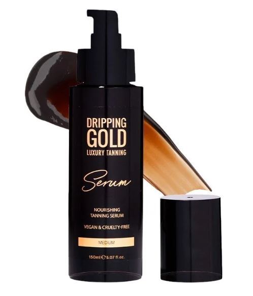 Dripping Gold Tanning Serum Samoopalovac&iacute; s&eacute;rum medium savaiminio įdegio kremas