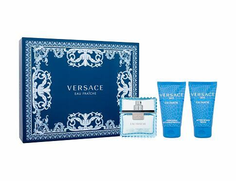 Versace Eau Fraiche Man - EDT 50 ml + shower gel 50 ml + aftershave 50 ml 50ml Eau Fraiche Man - EDT 50 ml + shower gel 50 ml + aftershave 50 ml Vyrams Rinkinys