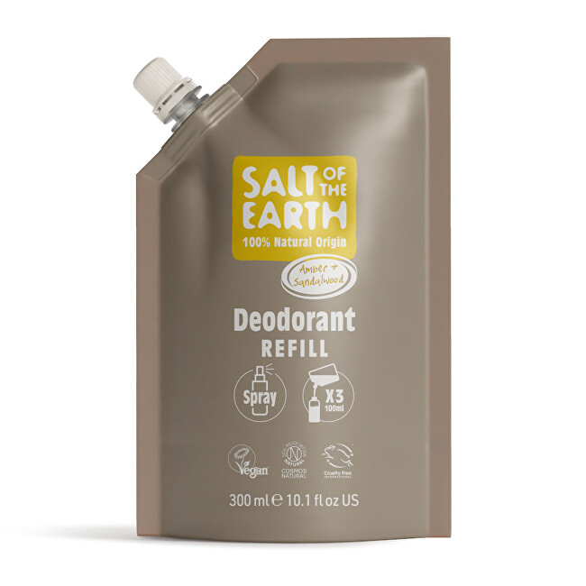 Salt of the earth Deodorant spray Ambra & Santal Deodorant Refill Dezodorantas Dezodorantas ir antiperspirantas Unisex