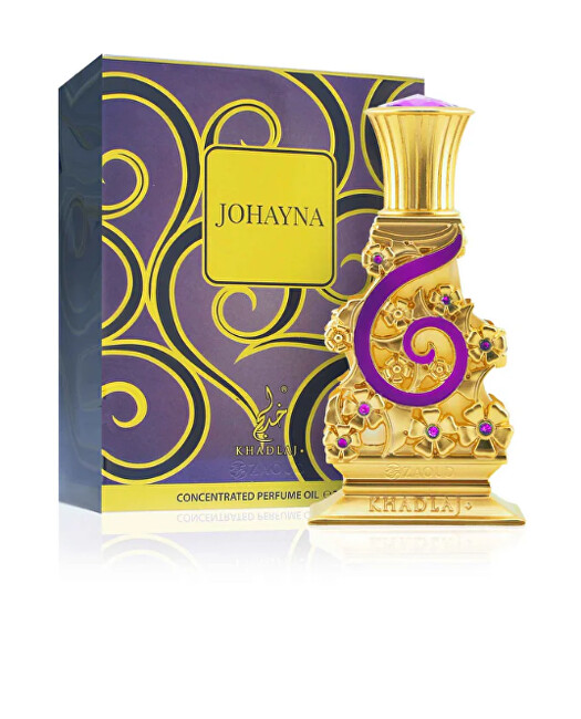 Khadlaj Johayna Purple - koncentrovan&yacute; parf&eacute;movan&yacute; olej 20ml kvepalai Moterims
