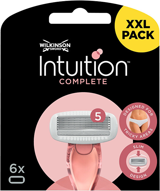 Wilkinson Sword Replacement head Intuition Complete 6 pcs Moterims