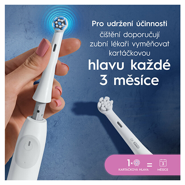 Oral B IO Gentle Care brush heads 4 pcs dantų &scaron;epetėlis