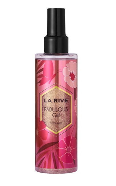 La Rive Fabulous Girl - shimmering body spray 200ml plaukų dulksna