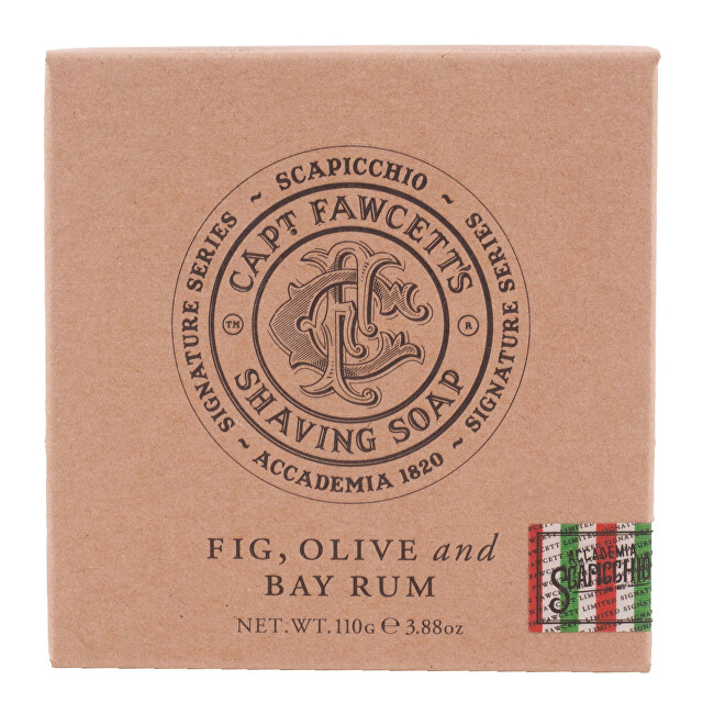 Captain Fawcett Shaving soap in a wooden box xScapicchio (Shaving Soap) 110 g priemonė skutimuisi