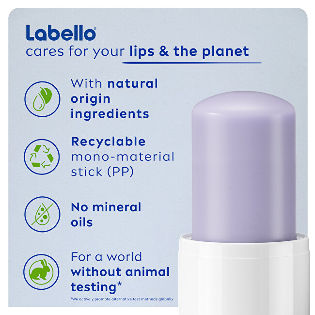 Labello Lip balm Overnight Care 4.8 g lūpų balzamas