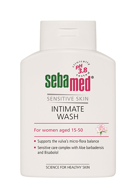 SebaMed Intimate cleansing emulsion having a pH of 3.8 Classic(Feminine Intimate Wash Sensitive) 200 ml 200ml Intymios higienos priemonė
