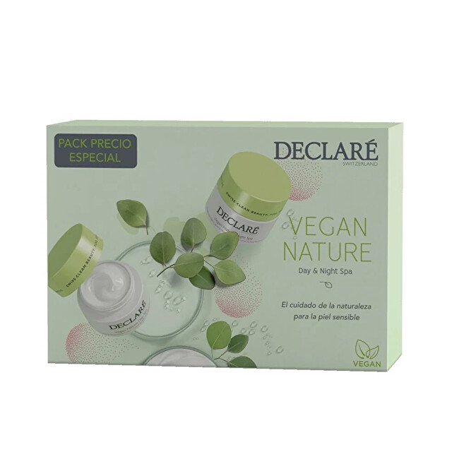 Declaré Gift set of care for sensitive skin Vegan Nature Spa Day & Night Set
