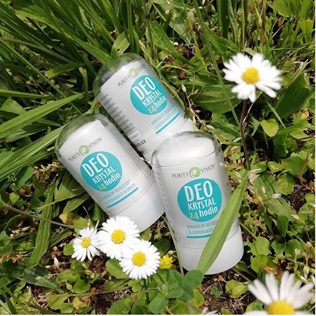 Purity Vision Mineral crystal deo 24 hours 120g dezodorantas