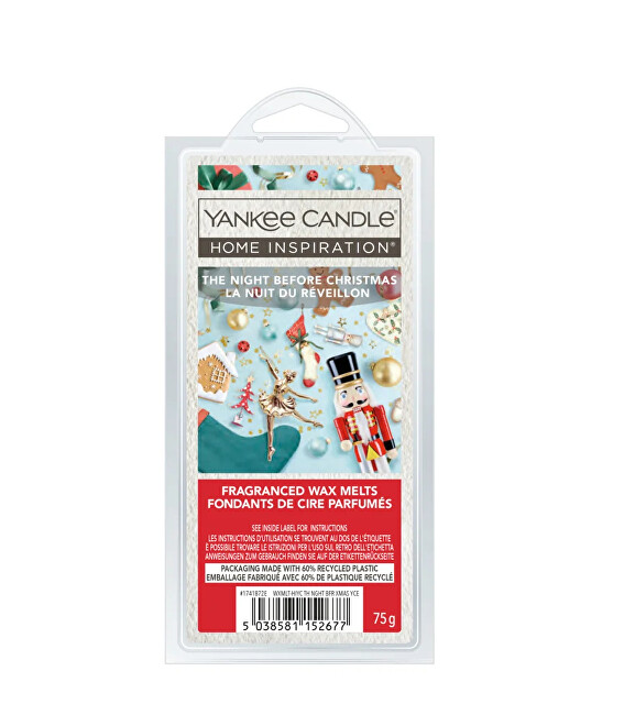 Yankee Candle The Night Before Christmas scented wax 75 g Kvapusis va&scaron;kas