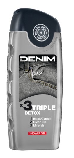 Denim Black - shower gel 400ml Vyrams