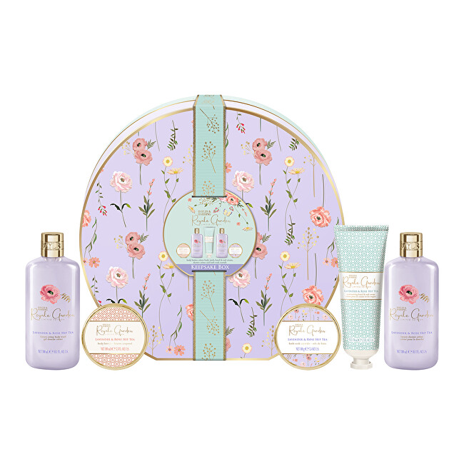 Baylis & Harding Lavender & Rosehip Tea Gift Set 5 pcs Moterims
