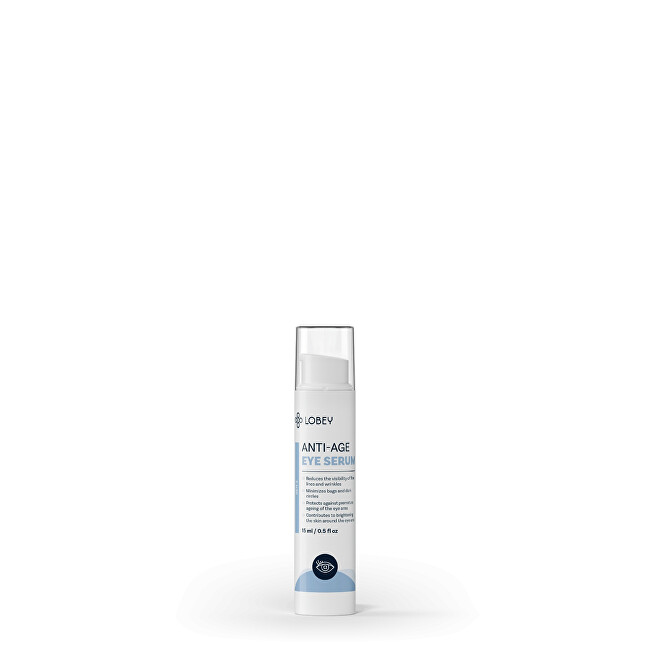 LOBEY Anti-Age Eye Serum 15ml vietinės priežiūros priemonė