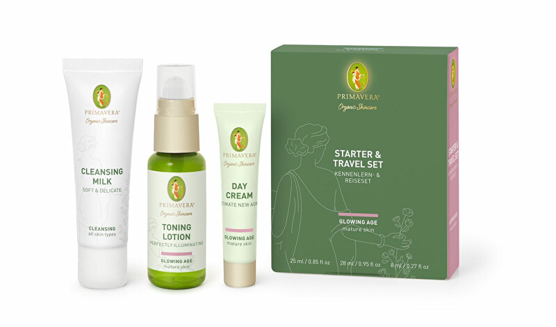 Primavera Gift set for mature skin Glowing Age (Starter & Travel Set) Moterims