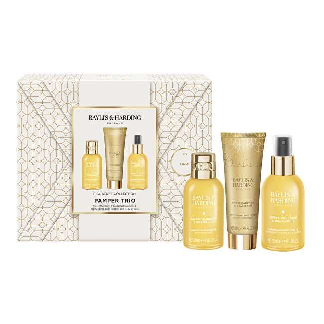 Baylis & Harding Gift set Mandarin & Grapefruit Set 3 pcs Moterims