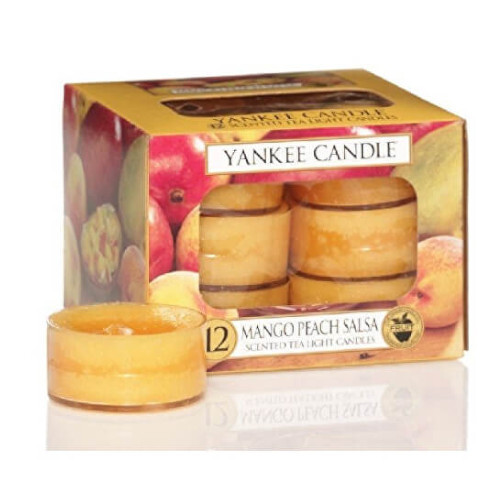 Yankee Candle Aromatic tealights Mango Peach Salsa 12 x 9.8 g Moterims
