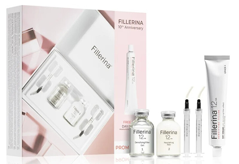 Fillerina Gift set skin care with filling effect 12HA level 4 Moterims