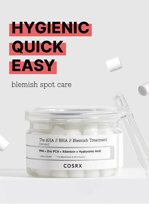 COSRX The Aha 2 Bha 2 Blemish Treatment Serum (Serum) 180 g vietinės priežiūros priemonė