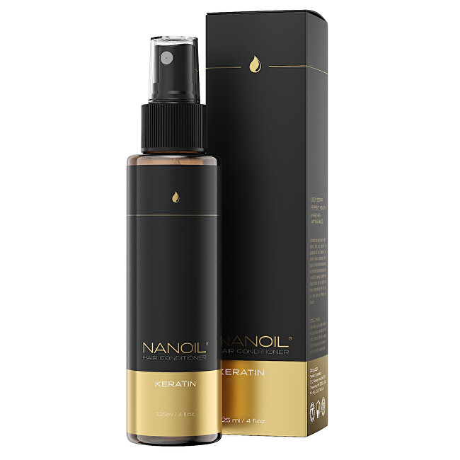 Nanoil Two-phase hair conditioner Keratin Hair Conditioner 125 ml 125ml plaukų balzamas