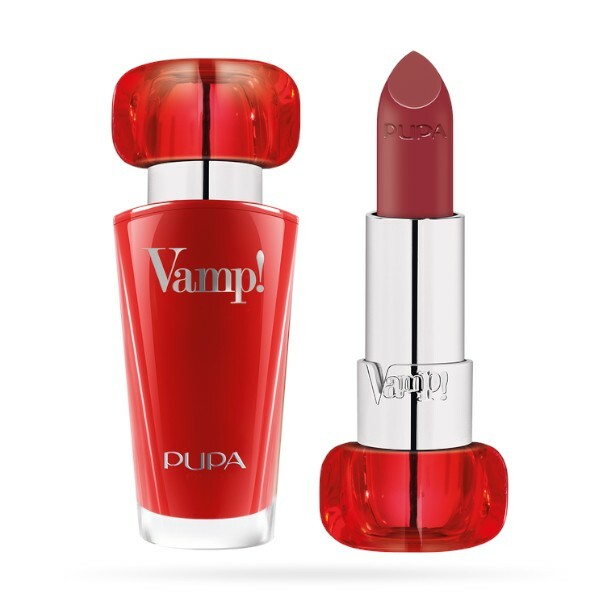 PUPA Milano Lipstick for fuller lips Vamp! ( Lips tick ) 3.5 g 201 Black Cherry Moterims