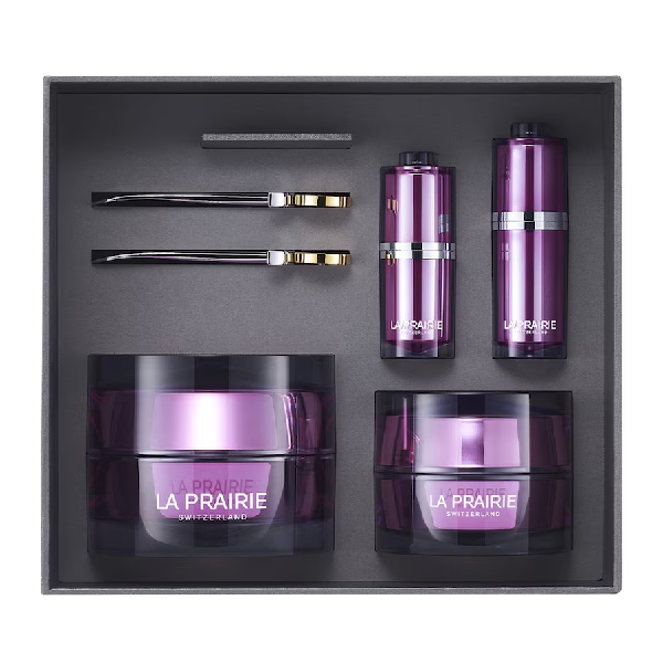 La Prairie Platinum Rare Rejuvenation Ritual Rejuvenating Skin Care Cosmetic Set vietinės priežiūros priemonė