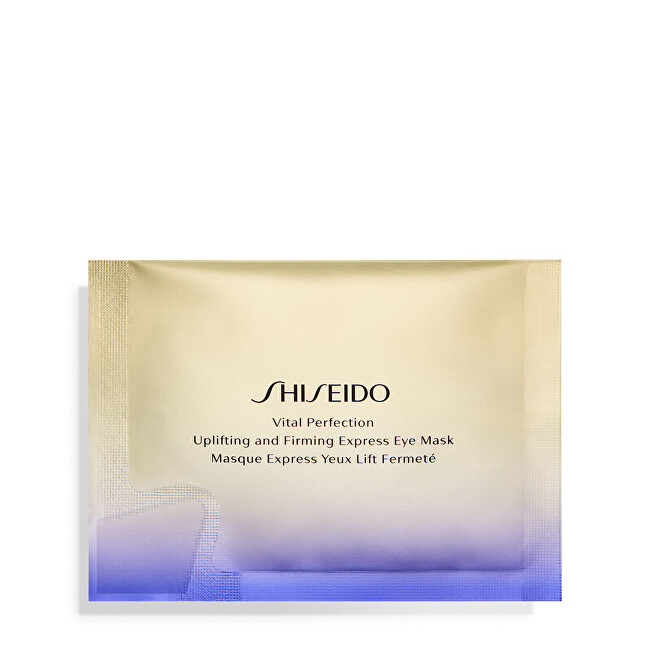 Shiseido Vital Perfection (Uplifting and Firming Express Eye Mask) 2 x 12 pcs vietinės priežiūros priemonė