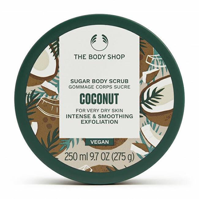 The Body Shop Body scrub for very dry skin Coconut ( Body Scrub) 250 ml 250ml Moterims
