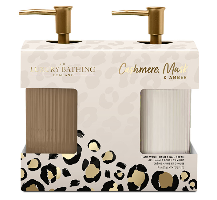 The Luxury Bathing Company Cashmere, Musk & Amber Hand Care Gift Set 2 pcs Moterims