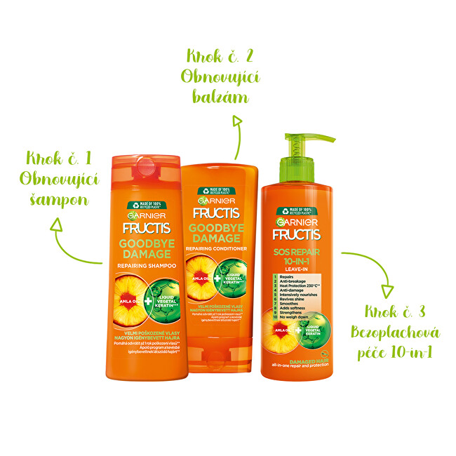 Garnier SOS Repair (All-In-One Leave-In) 400 ml 400ml atstatomoji plaukų priežiūros priemonė