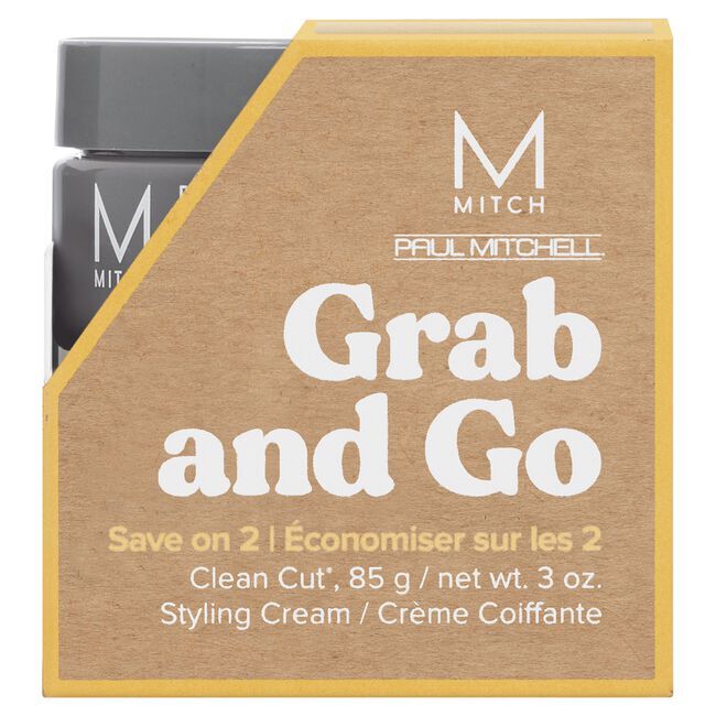 Clean Cut Duo Grab & Go Semi-Matte Hair Styling Cream Set 2 x 85 g