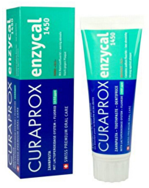 Curaprox Enzycal toothpaste 1450 ppm 75 ml 75ml Unisex