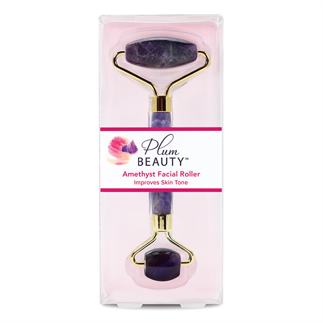 PlumBeauty Facial contour roller - amethyst (Amethyst Facial Roller) kosmetinis prietaisas