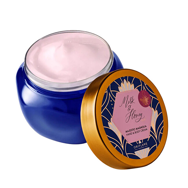 Oriflame Milk hand and body cream & Honey Gold Majestic Magnolia (Hand & Body Cream) 250 ml 250ml Moterims Oriflame Milk hand and body cream & Honey Gold Majestic Magnolia (Hand & Body Cream) 250 ml 250ml Moterims