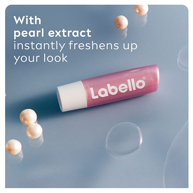 Labello Pearly Shine Caring Lip Balm 4.8 g lūpų balzamas
