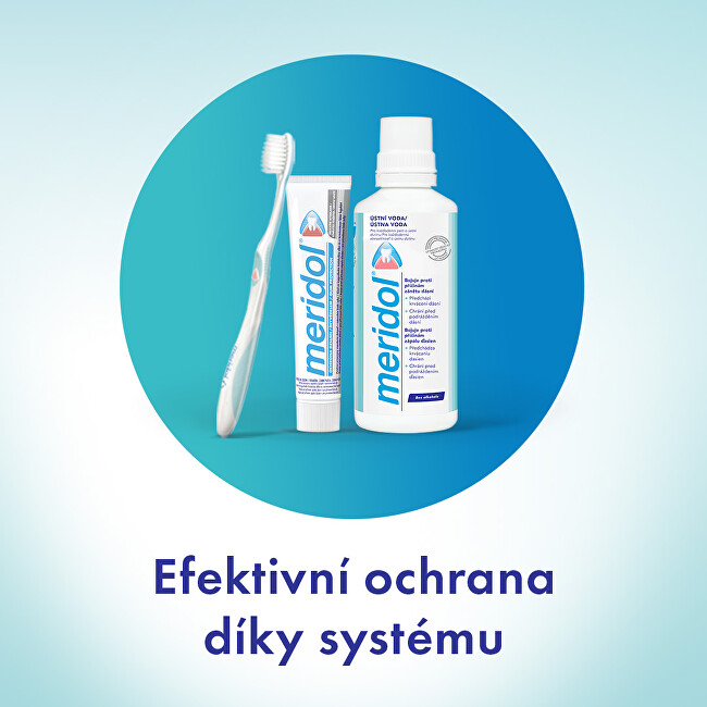 Meridol Mouthwash for healthy gums and fresh breath 400 ml 400ml dantų skalavimo skystis