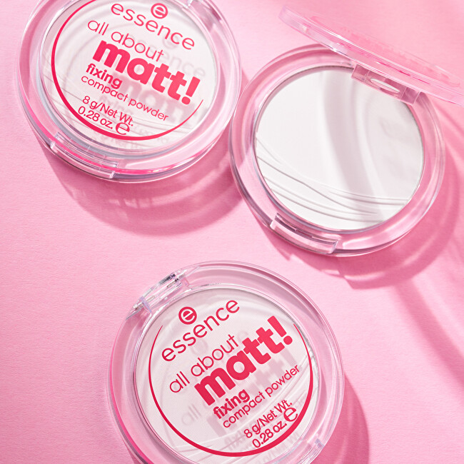 Essence Kompaktn&iacute; pudr All About Matt! 15 g sausa pudra