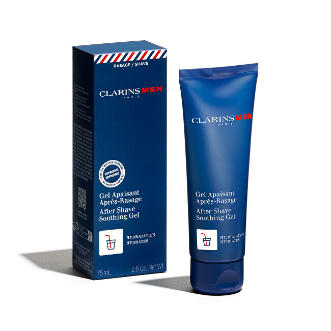 Clarins Moisturizing gel after shaving Men (After Shave Soothing Gel) 75 ml 75ml balzamas po skutimosi