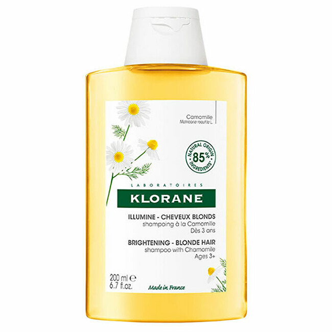 Klorane Shampoo for blond hair Heřm&aacute;nek (Brightening Blond Hair Shampoo) 400ml Moterims