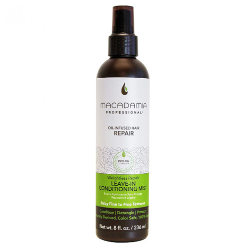 Macadamia Moisturizing mist for unruly and frizzy hair Weightless Repair (Conditioning Mist) 236ml Moterims