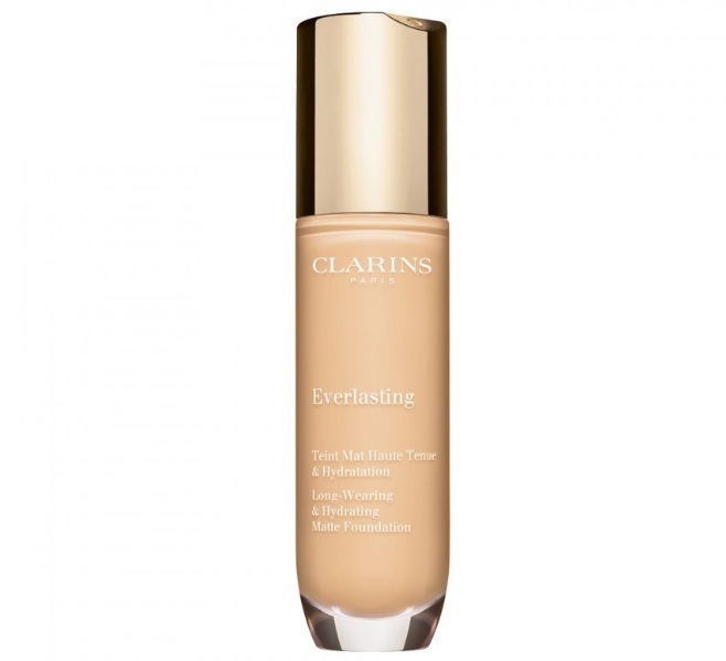 Clarins Prolonged moisturizing makeup with a matte finish Everlasting ( Long -Wearing & Hydrating Matte Foun 119W Moterims