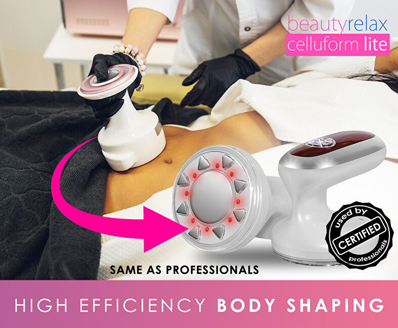 BeautyRelax Aesthetic device for shaping problem areas Celluform Lite BR-1220L prietaisas masažui