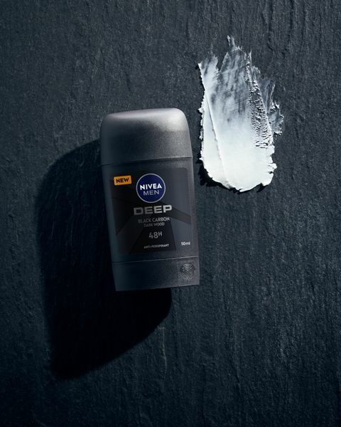 Nivea Solid antiperspirant Deep Black Carbon 50 ml 50ml dezodorantas