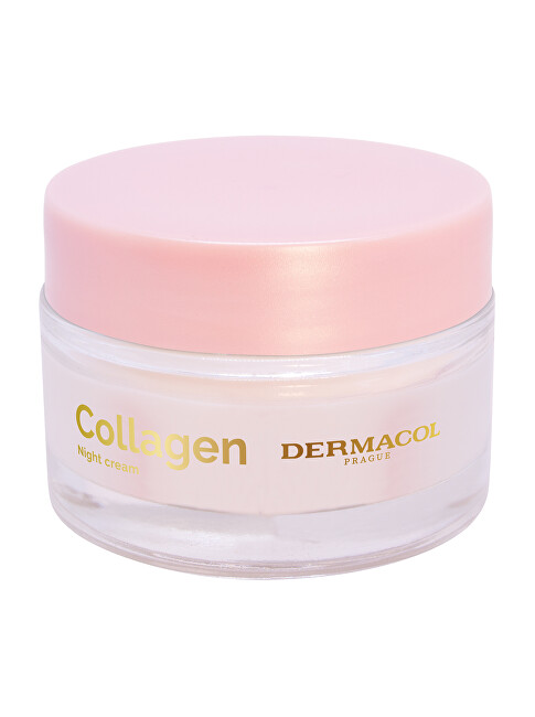 Dermacol Collagen Night Cream Drėkinamasis veido kremas Moterims