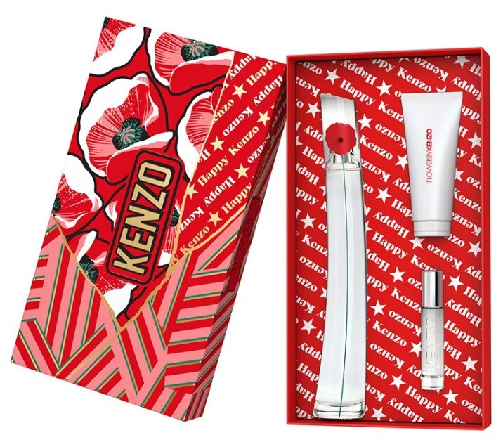 Kenzo Flower By Kenzo - EDP 50 ml + tělov&eacute; ml&eacute;ko 75 ml + EDP 10 ml (plniteln&aacute;) 50ml Kvepalai Moterims