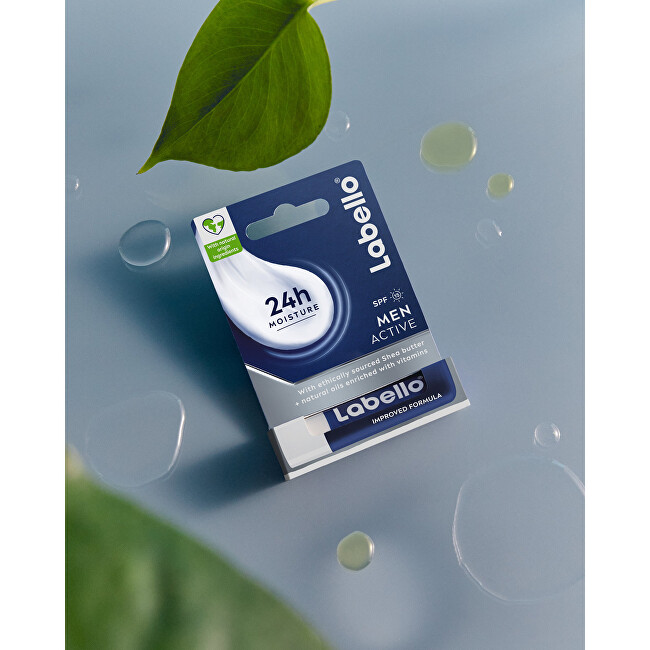 Labello Lip balm for men SPF 15 Men Active Lip Balm 4.8 g lūpų balzamas
