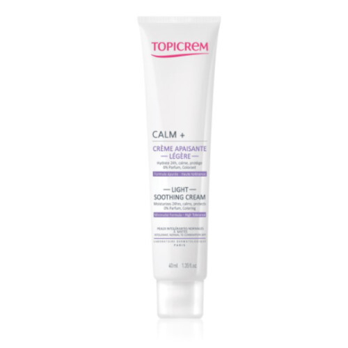 Topicrem Soothing cream for normal to combination skin CALM + (Light Soothing Cream) 40 ml 40ml Moterims