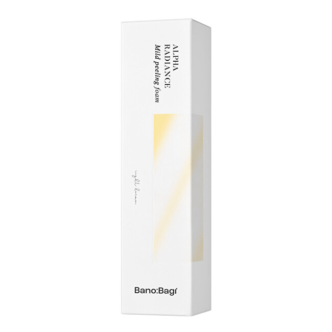 BANOBAGI Cleansing foam for sensitive and acne-prone skin Alpha Radiance (Mild Peeling Foam) 120 ml 120ml makiažo valiklis