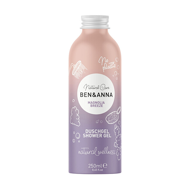 BEN & ANNA Natural shower gel Magnolia Breeze Shower Gel 250 ml 250ml Moterims
