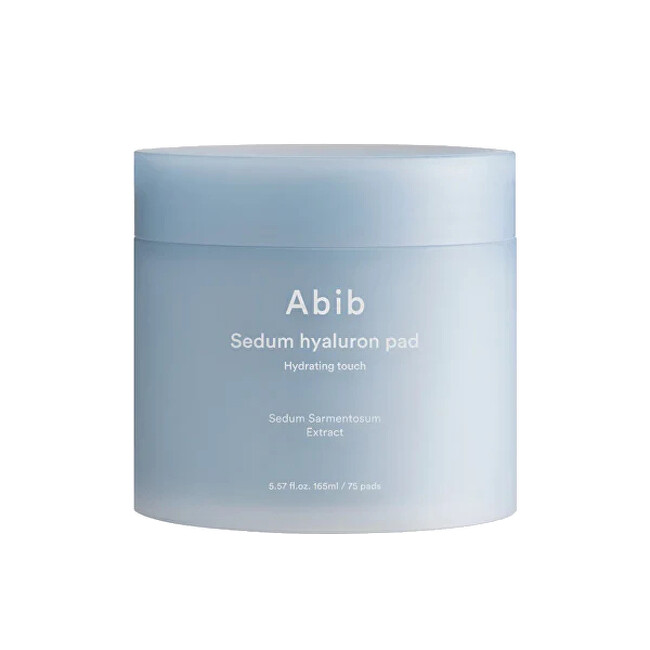 Abib Sedum Hyaluron Pad Moisturizing Pads 75 pcs makiažo valiklis