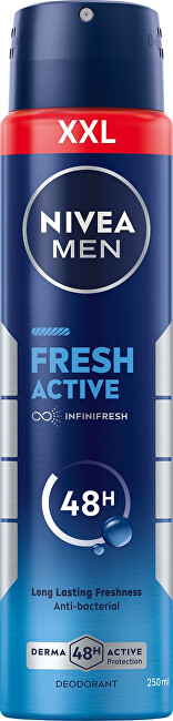 Nivea Men Fresh Active Deodorant Spray 250 ml 250ml Vyrams